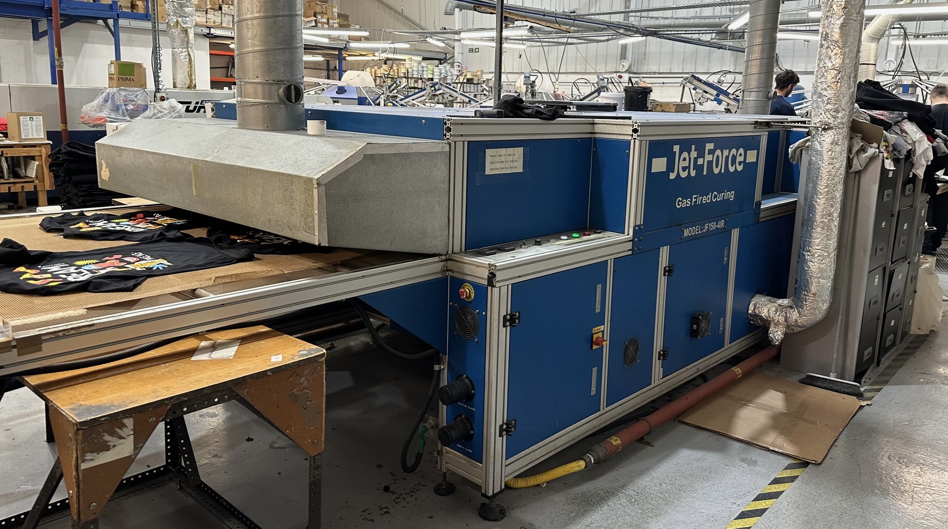 Adelco Jet Force Dryer 4 Meter Oven