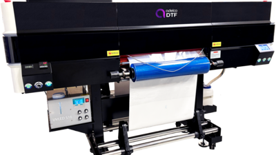 Double sided UV DTF.