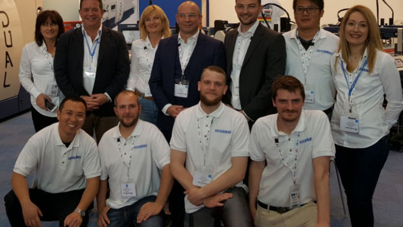 Adelco team at FESPA Hamburg 2017