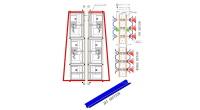 Foam dryer Layout drawing - Adelco OEM