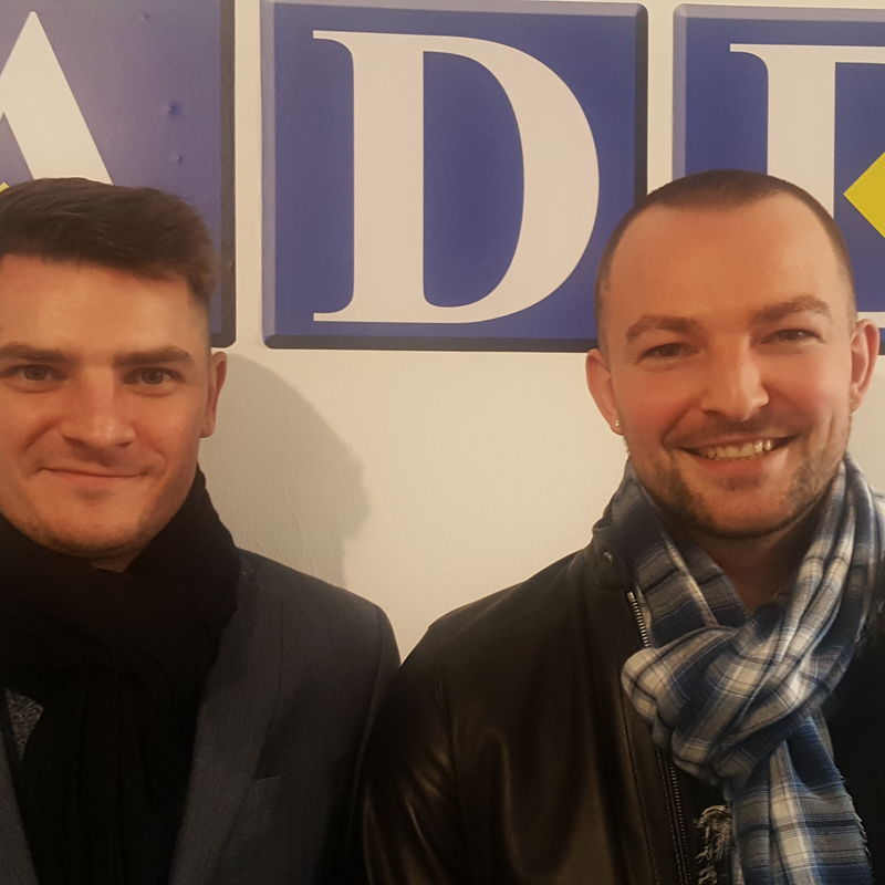 Luke & Dan Smith at Adelco New Director picture