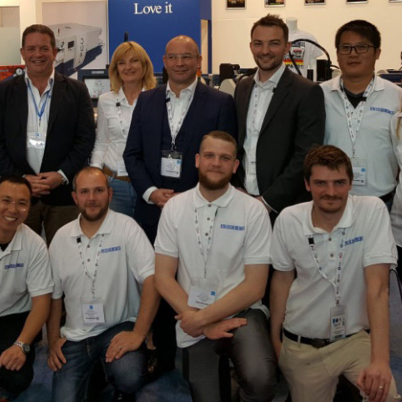 Adelco team at FESPA Hamburg 2017