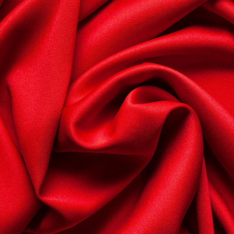 Red fabric