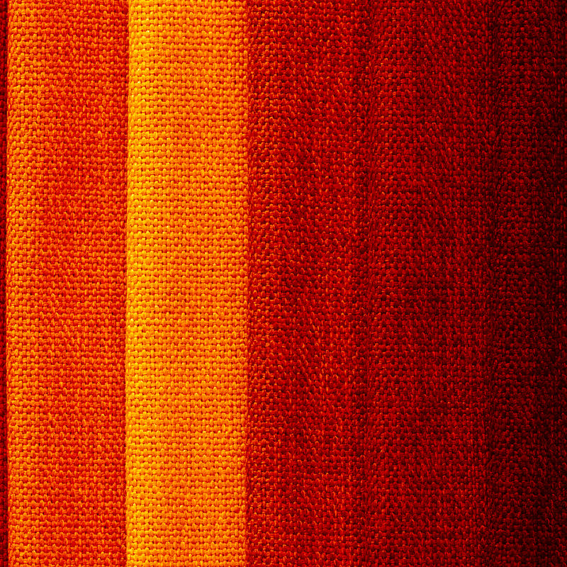Red and orange fabric