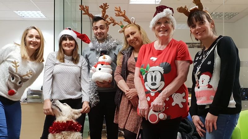 Christmas jumper day 18