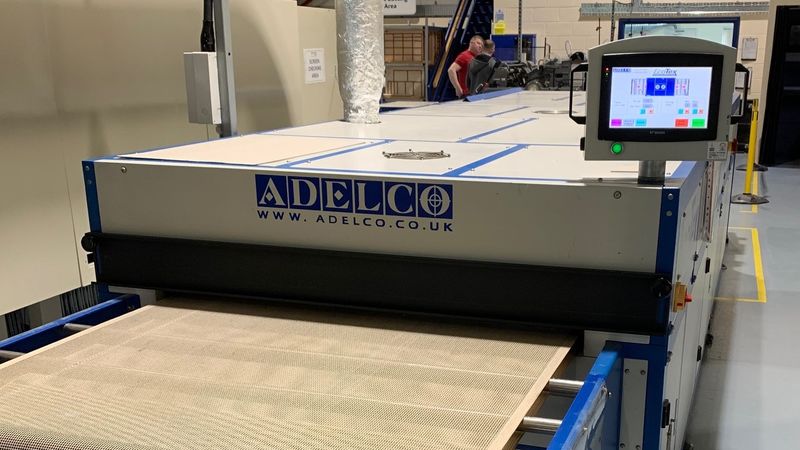 Ecotex Electric 120E-5 Conveyor dryer