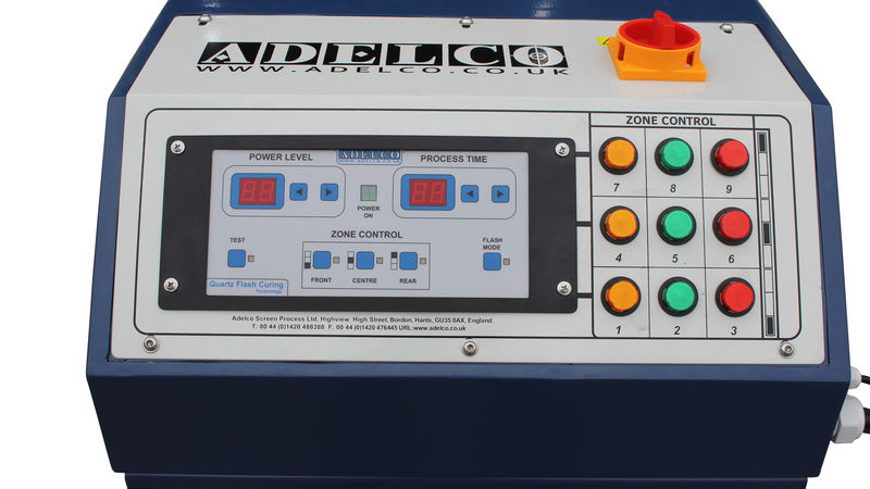 Adelco Flash Cure screen