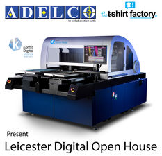 Kornit Storm Hexa T-shirt Factory Open house invitation