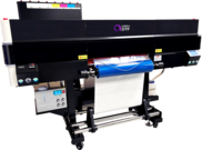 Double sided UV DTF.