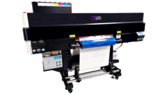 Double sided UV DTF.